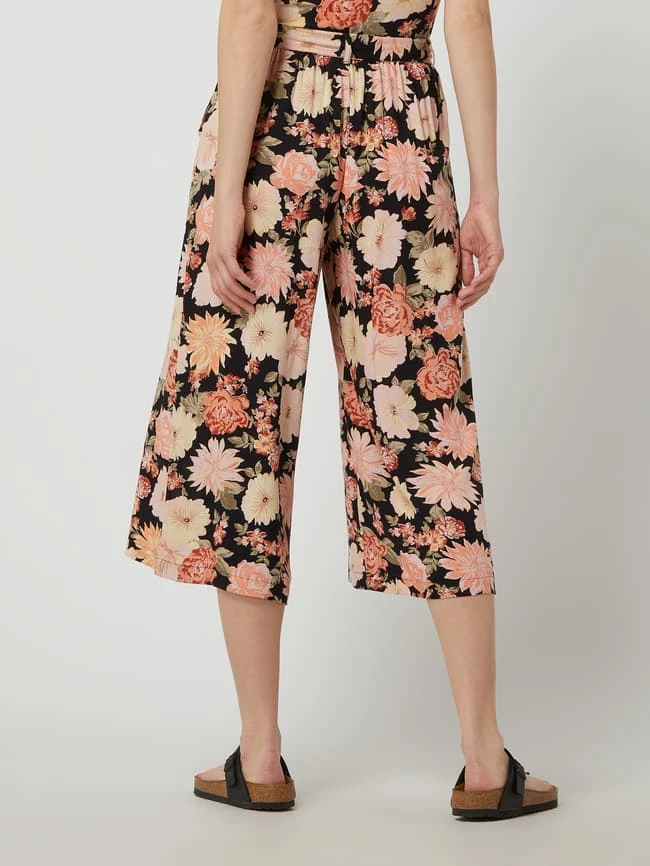 Pieces Culotte Aus Viskose Modell 'Nya' - Schwarz 7 Pieces Culotte Aus Viskose Modell 'Nya' - Schwarz – Bild 5