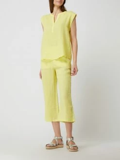 Emily Van Den Bergh Culotte Aus Leinen - Hellgelb