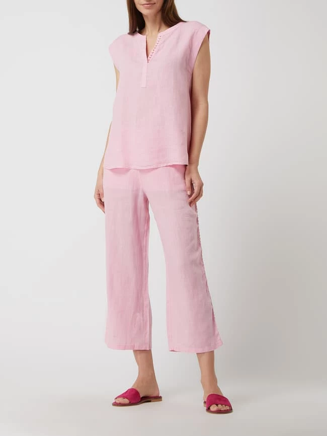 Emily Van Den Bergh Culotte Aus Leinen - Rosé 3 Emily Van Den Bergh Culotte Aus Leinen - Rosé