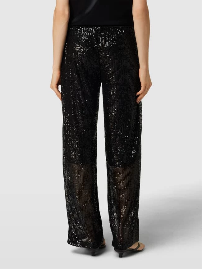 More & More Hose Mit Paillettenbesatz - Schwarz 7 More & More Hose Mit Paillettenbesatz - Schwarz – Bild 5