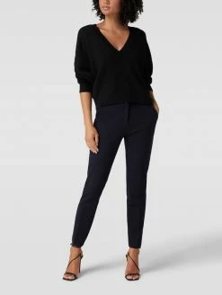 Brax Hose Mit Label-Applikation Modell 'Maron' - Marineblau