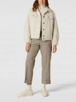 Opus Hose Mit Hahnentrittmuster Modell 'Mameli' - Hellbraun