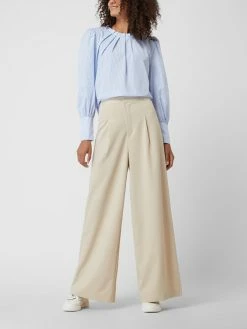 JC Sophie Bundfaltenhose Mit Viskose-Anteil - Sand Meliert