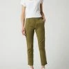 MAC Cargohose In Schmaler Passform Mit Stretch-Anteil Modell 'Rich' - Khaki