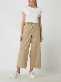 White Sand Culotte Mit Elastischem Bund Modell 'Carol' - Beige