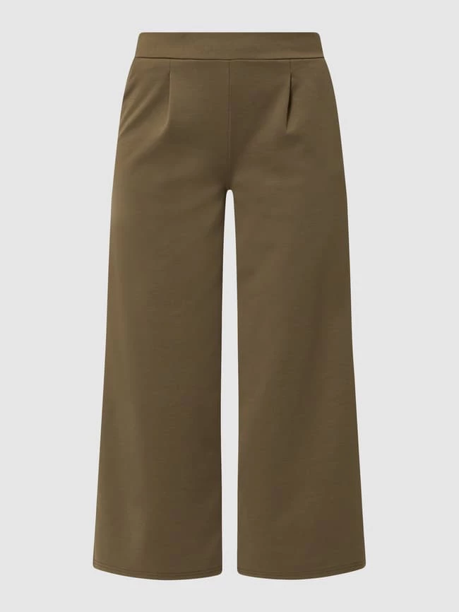 ICHI Culotte Mit Viskose-Anteil Modell 'Kate' - Olivgrün 4 ICHI Culotte Mit Viskose-Anteil Modell 'Kate' - Olivgrün – Bild 2