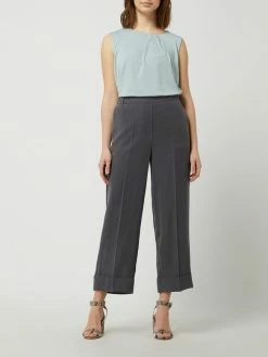 Jake*s Collection Culotte Aus Viskosemischung - Anthrazit