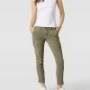 Buena Vista Cargohose Mit Label-Details - Khaki