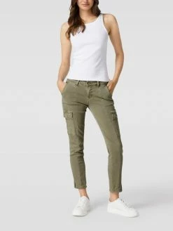 Buena Vista Cargohose Mit Label-Details - Khaki