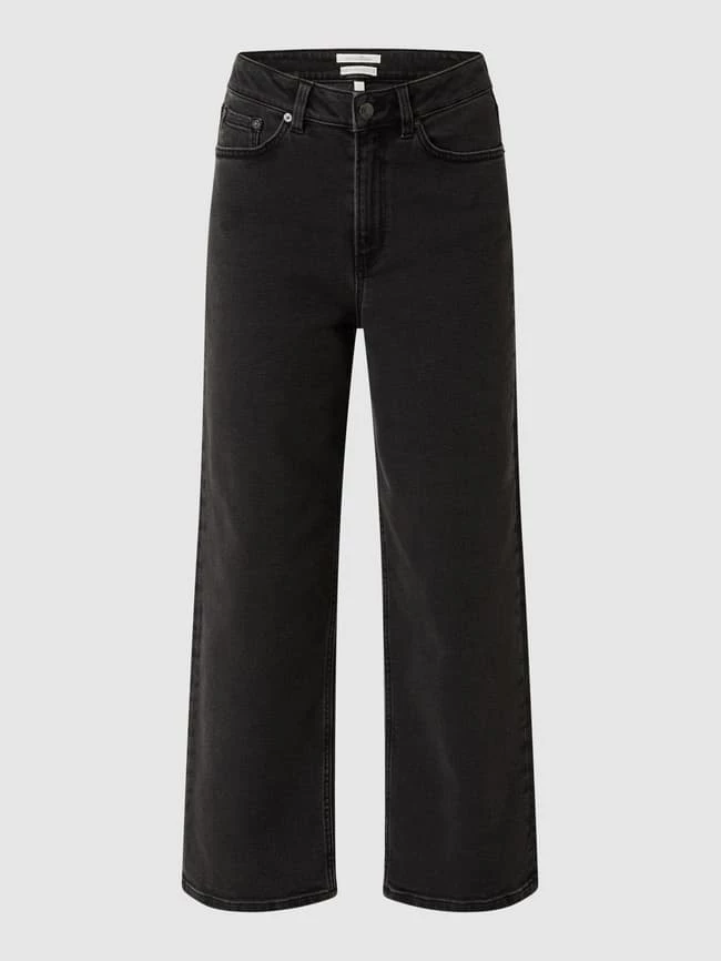 Tom Tailor Denim High Waist Culotte Aus Denim - Schwarz 4 Tom Tailor Denim High Waist Culotte Aus Denim - Schwarz – Bild 2