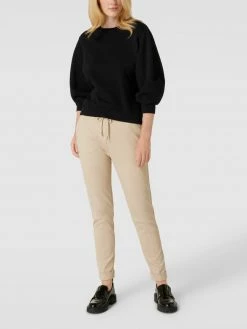 Rich & Royal Hose Mit Fixierten Umschlägen - Kitt