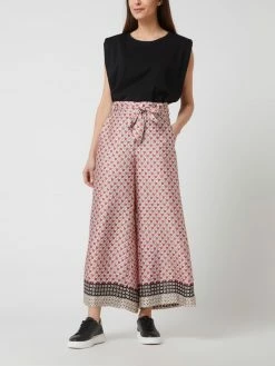 Liu Jo White Culotte Mit Allover-Muster - Hellrosa