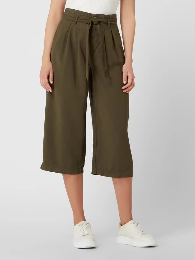 Only Culotte Aus Viskosemischung Modell 'Laminta' - Grün 6 Only Culotte Aus Viskosemischung Modell 'Laminta' - Grün – Bild 4