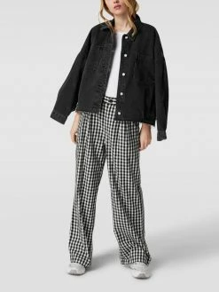 Tommy Jeans Hose Mit Vichy-Karo Modell 'GINGHAM' - Weiß