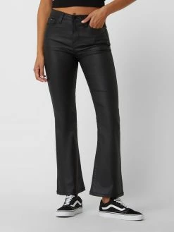 Pepe Jeans Flared High Waist Hose In Leder-Optik Modell 'Dion' - Schwarz -Js Sophie-Shop 716kagi48spl2k9l8so34l2l8l4kojaja8r4uiadakr3ikii9d4jahii6t94ojah60o38j1i8h336dae6d3m6p9p6gs3cc9o60sjie1kc8p3ce9occr62ohoc4ojao9gckq34e8