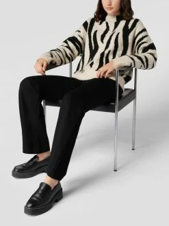 MAC Hose Mit Seitlichen Eingrifftaschen Modell 'Boot' - Schwarz