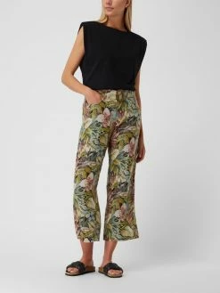 Zerres Culotte Aus Leinen - Khaki