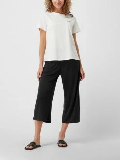 Vila Culotte Aus Modalmischung - Schwarz