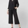 Emily Van Den Bergh Culotte Aus Leinen - Schwarz