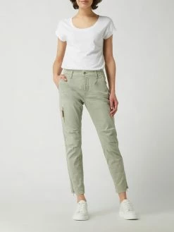 MAC Cargohose In Schmaler Passform Mit Stretch-Anteil Modell 'Rich' - Taupe