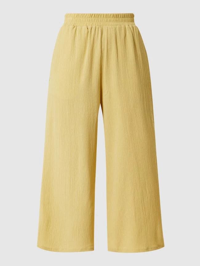 Mango Culotte Aus Krepp Modell 'Leonor' - Senfgelb 4 Mango Culotte Aus Krepp Modell 'Leonor' - Senfgelb – Bild 2