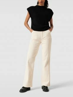 Esprit Hose In Cord-Optik - Offwhite