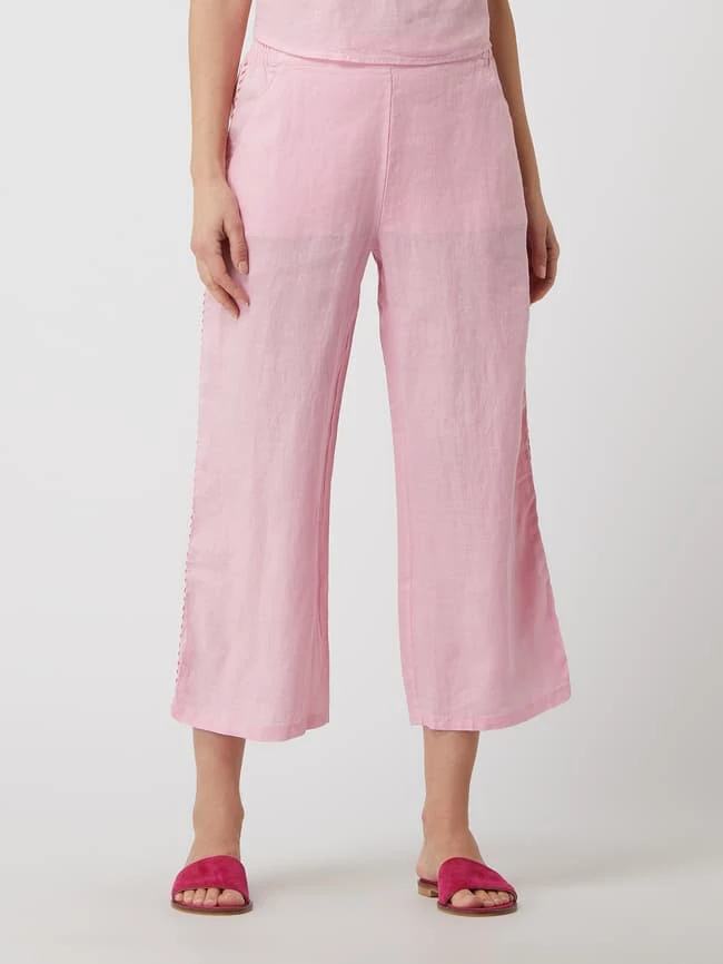 Emily Van Den Bergh Culotte Aus Leinen - Rosé 6 Emily Van Den Bergh Culotte Aus Leinen - Rosé – Bild 4