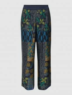 Samoon PLUS SIZE Hose Mit Allover-Muster Modell 'SOPHISTICATED' - Marineblau -Js Sophie-Shop 88qjag9h90rk8k1g8d4kug9n716kml2h6143gd1m9p5k8cpj712jil2j757l6j2369542c2m650j2ha360o3cd9gckqjcphg70q68c9k64pm6oj464p62e9ncgq36oj26or3ed8