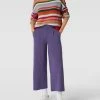 ICHI Culotte Mit Eingrifftaschen Modell 'Kate' - Violett