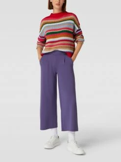 ICHI Culotte Mit Eingrifftaschen Modell 'Kate' - Violett