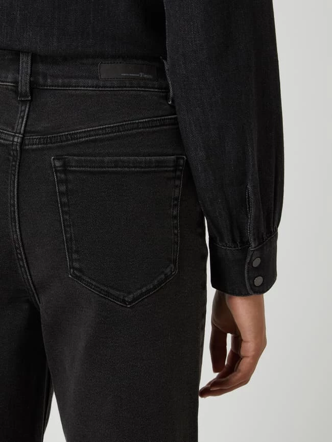 Tom Tailor Denim High Waist Culotte Aus Denim - Schwarz 5 Tom Tailor Denim High Waist Culotte Aus Denim - Schwarz – Bild 3