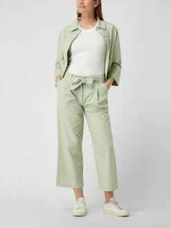 Opus Culotte Mit Gürtel Modell 'Mareika' - Schilf