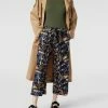 Christian Berg Woman Culotte Mit Allover-Muster - Dunkelblau