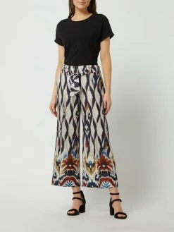 Raffaello Rossi Culotte Aus Leinen-Viskose-Mix Modell 'Agatha' - Beige