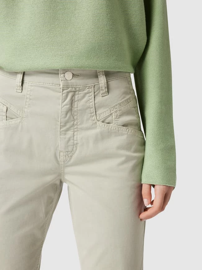 Cambio Stoffhose Mit Stretch-Anteil Modell 'Kacie' - Khaki 5 Cambio Stoffhose Mit Stretch-Anteil Modell 'Kacie' - Khaki – Bild 3