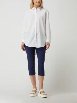 STEHMANN Straight Fit Caprihose Mit Stretch-Anteil Modell 'Ina' - Dunkelblau