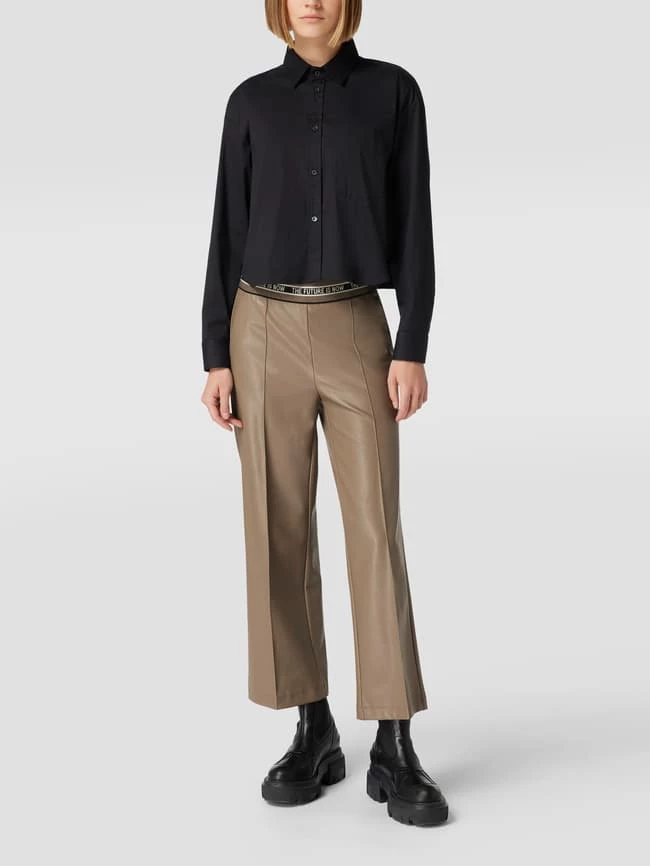 Cambio Leggings Mit Leder-Optik Modell 'CAMERON' - Taupe 3 Cambio Leggings Mit Leder-Optik Modell 'CAMERON' - Taupe