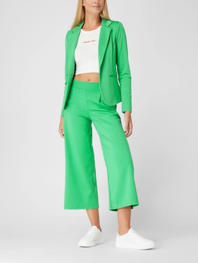 ICHI Culotte Mit Stretch-Anteil Modell 'Kate' - Grün 3 ICHI Culotte Mit Stretch-Anteil Modell 'Kate' - Grün