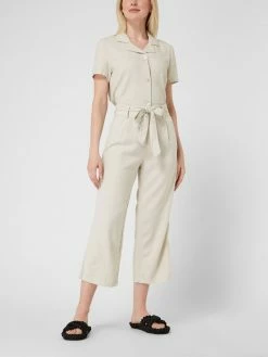 Only Culotte Aus Leinenmischung Modell 'Caro' - Beige