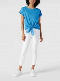 Cambio Slim Fit Stoffhose Mit Stretch-Anteil Modell 'Ros' - Weiß