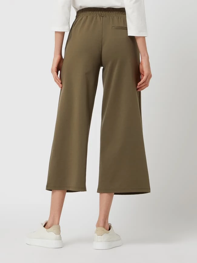 ICHI Culotte Mit Viskose-Anteil Modell 'Kate' - Olivgrün 7 ICHI Culotte Mit Viskose-Anteil Modell 'Kate' - Olivgrün – Bild 5