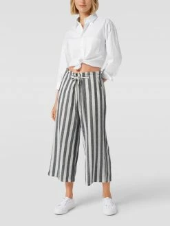 Christian Berg Woman Culotte Mit Streifenmuster - Dunkelblau
