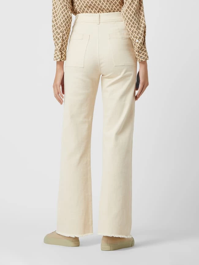 JC Sophie Wide Leg Hose Mit Stretch-Anteil Modell 'Ruby' - Ecru 7 JC Sophie Wide Leg Hose Mit Stretch-Anteil Modell 'Ruby' - Ecru – Bild 5