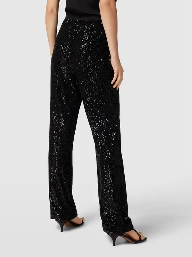 MbyM Hose Mit Paillettenbesatz Modell 'Macqes' - Schwarz 7 MbyM Hose Mit Paillettenbesatz Modell 'Macqes' - Schwarz – Bild 5