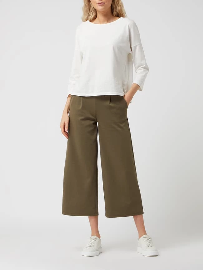 ICHI Culotte Mit Viskose-Anteil Modell 'Kate' - Olivgrün 3 ICHI Culotte Mit Viskose-Anteil Modell 'Kate' - Olivgrün