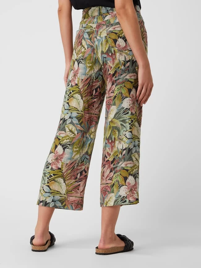 Zerres Culotte Aus Leinen - Khaki 7 Zerres Culotte Aus Leinen - Khaki – Bild 5