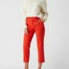Zerres Stoffhose Mit Verkürztem Bein Modell 'Vera' - Hellrot