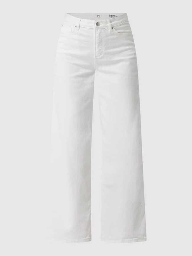 Q/S Designed By High Rise Culotte Aus Denim - Ecru 4 Q/S Designed By High Rise Culotte Aus Denim - Ecru – Bild 2