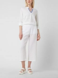 Js Sophie-Shop 31 Emily Van Den Bergh Culotte Aus Leinen - Weiß