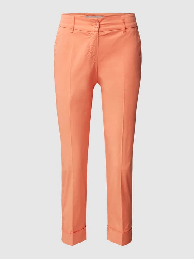 Raffaello Rossi Cropped Slim Fit Chino Mit Stretch-Anteil Modell 'Dora' - Orange 4 Raffaello Rossi Cropped Slim Fit Chino Mit Stretch-Anteil Modell 'Dora' - Orange – Bild 2